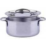 Set 10 accesorii inox lemn de jucarie pentru bucatarie copii - Woody Toy Pots Kitchen Set 10 accesorii inox lemn de jucarie pentru bucatarie copii - Woody Toy Pots Kitchen